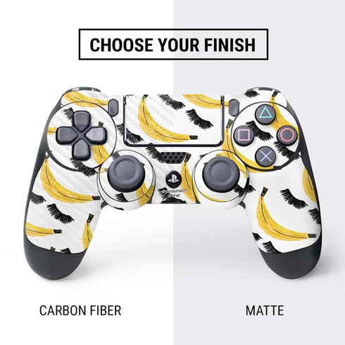 Bouffants and Broken Hearts Banana Lash PS4 Controller Skin