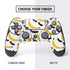 Bouffants and Broken Hearts Banana Lash PS4 Controller Skin