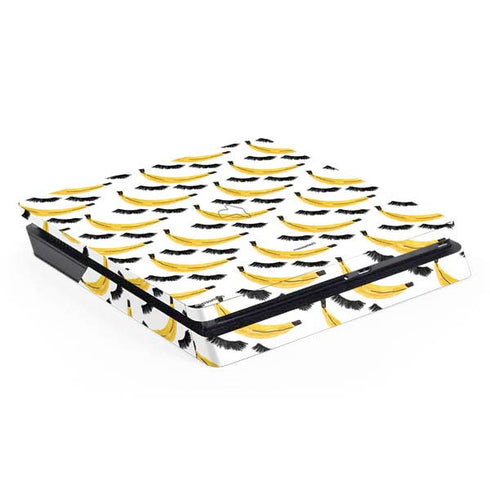 Bouffants and Broken Hearts Banana Lash PS4 Slim Skin