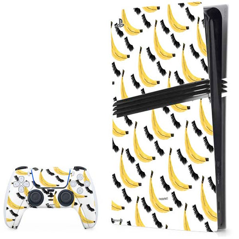 Bouffants and Broken Hearts Banana Lash PS5 Pro Bundle Skin