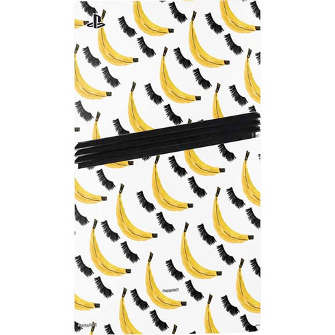 Bouffants and Broken Hearts Banana Lash PS5 Pro Console Skin