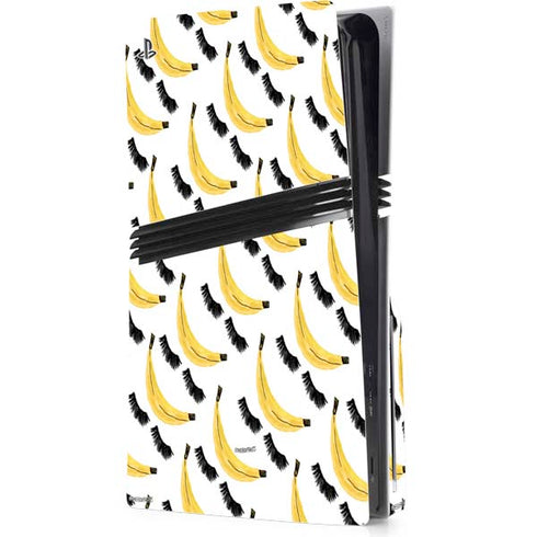 Bouffants and Broken Hearts Banana Lash PS5 Pro Disk Console Skin