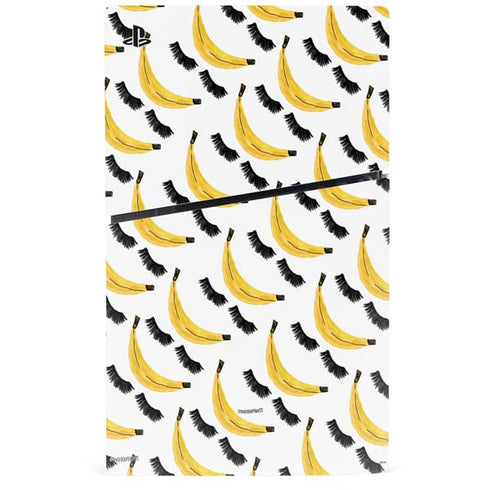 Bouffants and Broken Hearts Banana Lash PS5 Slim Digital Edition Console Skin