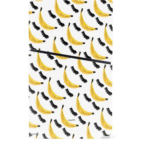 Bouffants and Broken Hearts Banana Lash PS5 Slim Digital Edition Console Skin