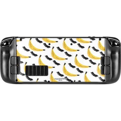 Bouffants and Broken Hearts Banana Lash Steam Deck Handheld Gaming Computer Skin