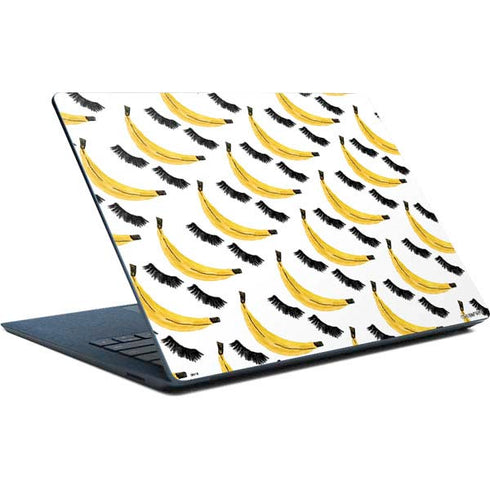 Bouffants and Broken Hearts Banana Lash Surface Laptop Skin