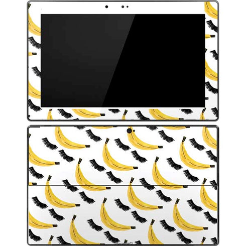 Bouffants and Broken Hearts Banana Lash Surface Pro Tablet Skin