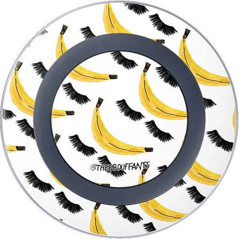 Bouffants and Broken Hearts Banana Lash Wireless Charger Skin