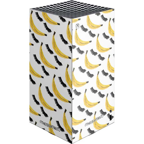Bouffants and Broken Hearts Banana Lash XBox Series X Digital Edition Console Skin