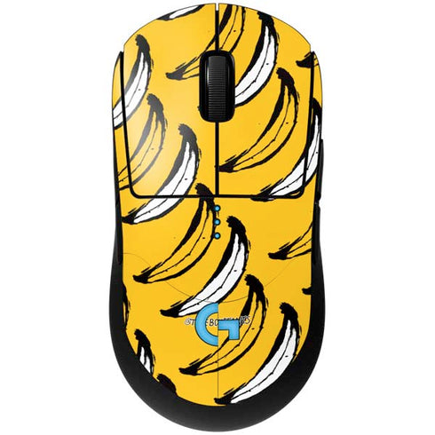 Bouffants and Broken Hearts Bananas G Pro Wireless Gaming Mouse Skin
