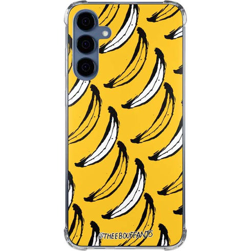 Bouffants and Broken Hearts Bananas Galaxy A35 5G Clear Case