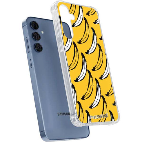 Bouffants and Broken Hearts Bananas Galaxy A35 5G Clear Case