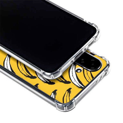 Bouffants and Broken Hearts Bananas Galaxy A36 5G Clear Case