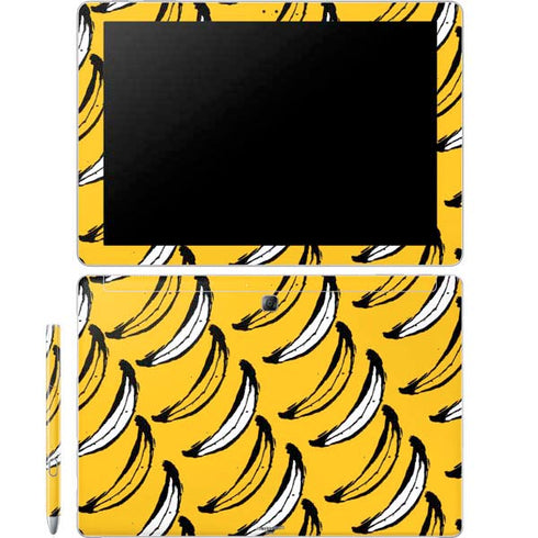 Bouffants and Broken Hearts Bananas Galaxy Book 12in Skin