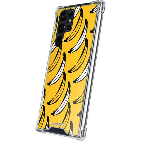 Bouffants and Broken Hearts Bananas Galaxy S23 Ultra Clear Case