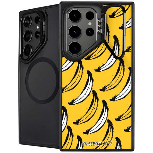 Bouffants and Broken Hearts Bananas Galaxy S24 Ultra Kickstand Case