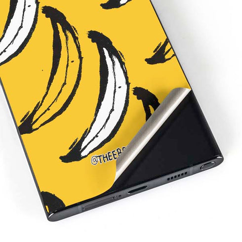 Bouffants and Broken Hearts Bananas Galaxy S24 Ultra Skin