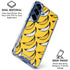 Bouffants and Broken Hearts Bananas Galaxy S25 Plus Clear Case
