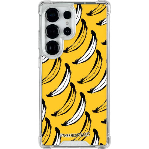 Bouffants and Broken Hearts Bananas Galaxy S25 Ultra Clear Case