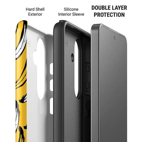 Bouffants and Broken Hearts Bananas Galaxy S26 Impact Case