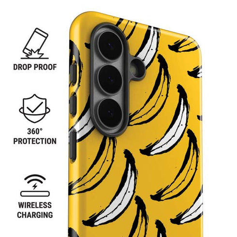 Bouffants and Broken Hearts Bananas Galaxy S26 Plus Impact Case