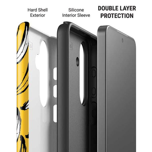 Bouffants and Broken Hearts Bananas Galaxy S26 Plus Impact Case