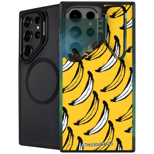 Bouffants and Broken Hearts Bananas Galaxy S26 Ultra Kickstand Case