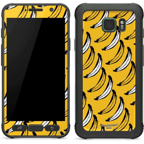 Bouffants and Broken Hearts Bananas Galaxy S7 Active Skin