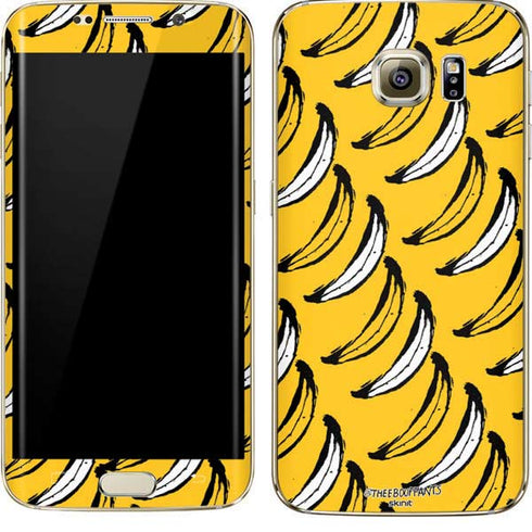 Bouffants and Broken Hearts Bananas Galaxy S7 Edge Skin