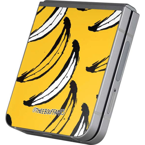 Bouffants and Broken Hearts Bananas Galaxy Z Flip6 Skin