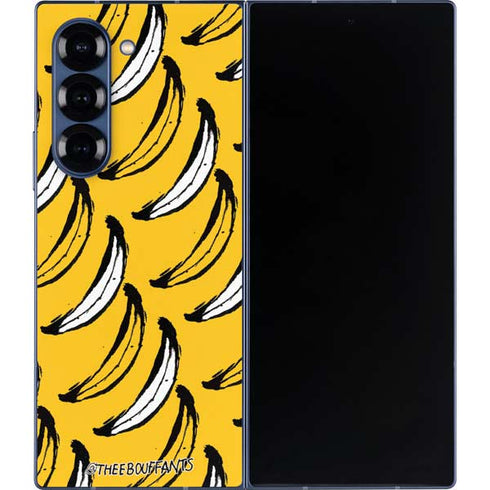 Bouffants and Broken Hearts Bananas Galaxy Z Fold6 Skin