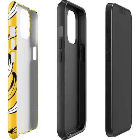 Bouffants and Broken Hearts Bananas iPhone 15 Impact Case