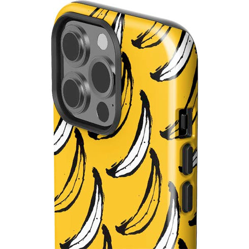 Bouffants and Broken Hearts Bananas iPhone 15 Pro Impact Case