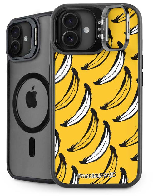 Bouffants and Broken Hearts Bananas iPhone 16 Kickstand Case