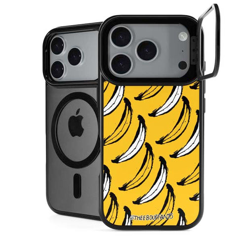 Bouffants and Broken Hearts Bananas iPhone 18 Pro Kickstand Case