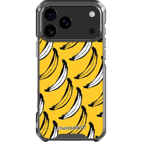 Bouffants and Broken Hearts Bananas iPhone 18 Pro Max Clear Case