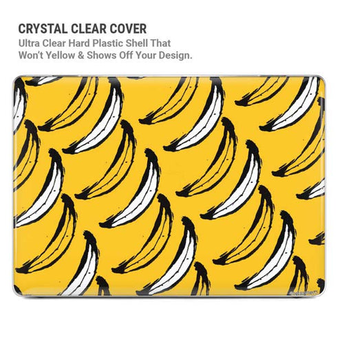 Bouffants and Broken Hearts Bananas MacBook Cases