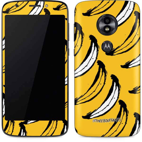 Bouffants and Broken Hearts Bananas Moto E5 Play Skin