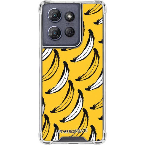 Bouffants and Broken Hearts Bananas Moto G 5G (2025) Clear Case