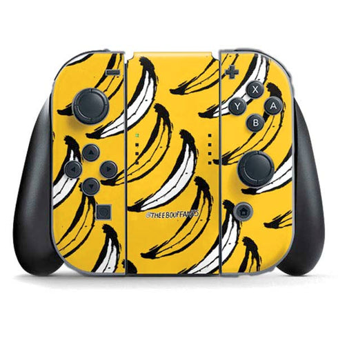 Bouffants and Broken Hearts Bananas Nintendo Switch (2017-2021) Joy-Con Controller Skin