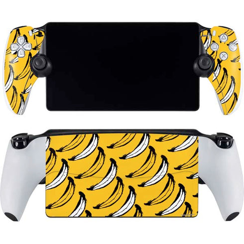 Bouffants and Broken Hearts Bananas PlayStation Portal Remote Player Skin