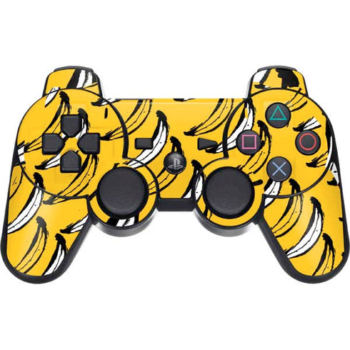 Bouffants and Broken Hearts Bananas PS3 Dual Shock wireless controller Skin