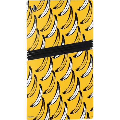 Bouffants and Broken Hearts Bananas PS5 Pro Console Skin