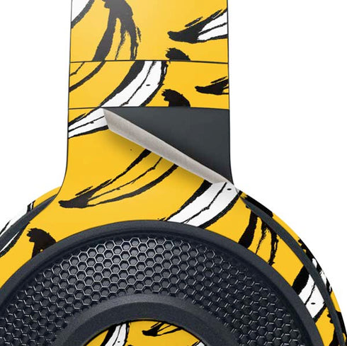 Bouffants and Broken Hearts Bananas Razer Kraken X Skin