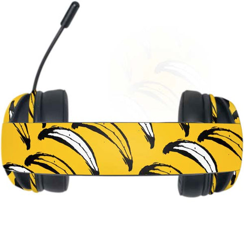 Bouffants and Broken Hearts Bananas Razer Kraken X Skin