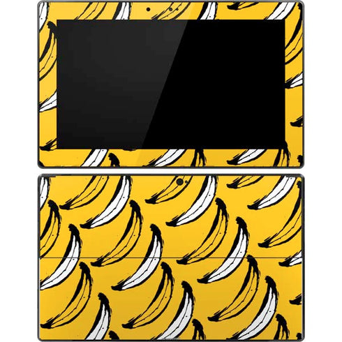 Bouffants and Broken Hearts Bananas Surface Pro Tablet Skin