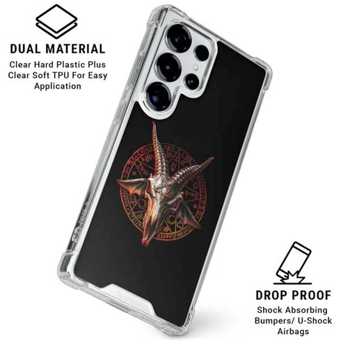 Alchemy Baphomet Zisurrû Galaxy S26 Ultra Clear Case