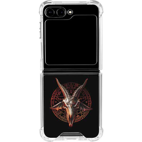 Alchemy Baphomet Zisurrû Galaxy Z Flip6 Clear Case
