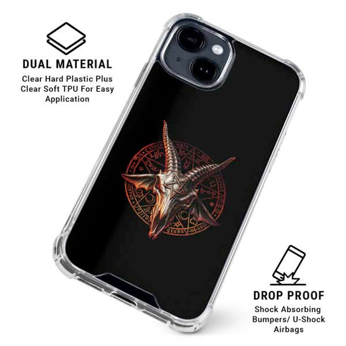 Alchemy Baphomet Zisurrû iPhone 15 Clear Case