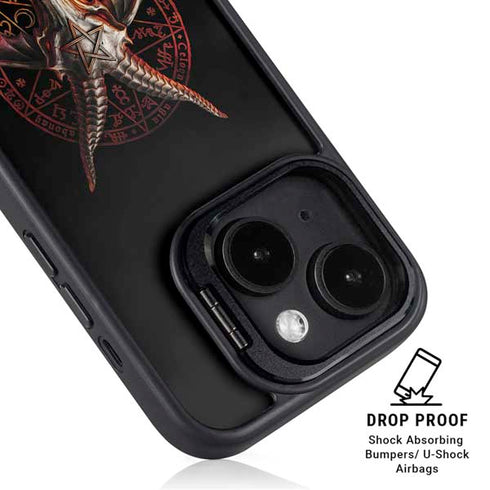 Alchemy Baphomet Zisurrû iPhone 15 Kickstand Case